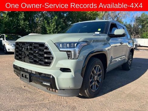 Used 2024 Toyota Sequoia Platinum AWD/4WD image 1