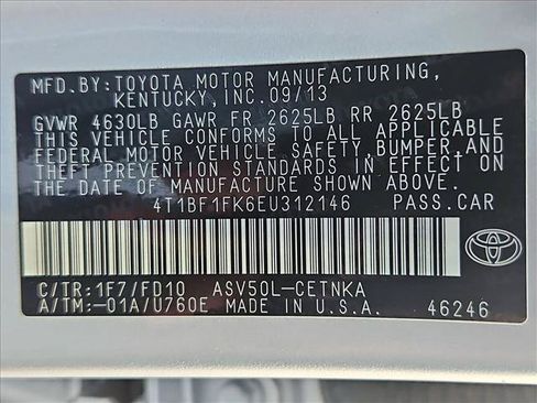 Used 2014 Toyota Camry LE FWD image 25
