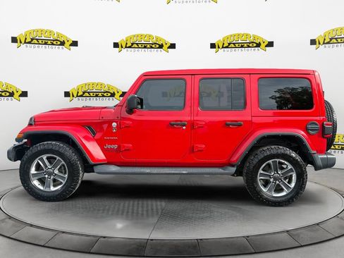 Used 2021 Jeep Wrangler Unlimited Sahara AWD/4WD image 2