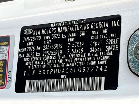 Used 2020 Kia Sorento EX AWD/4WD image 33