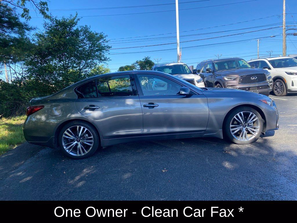Certified 2023 INFINITI Q50 Sensory AWD/4WD image 4