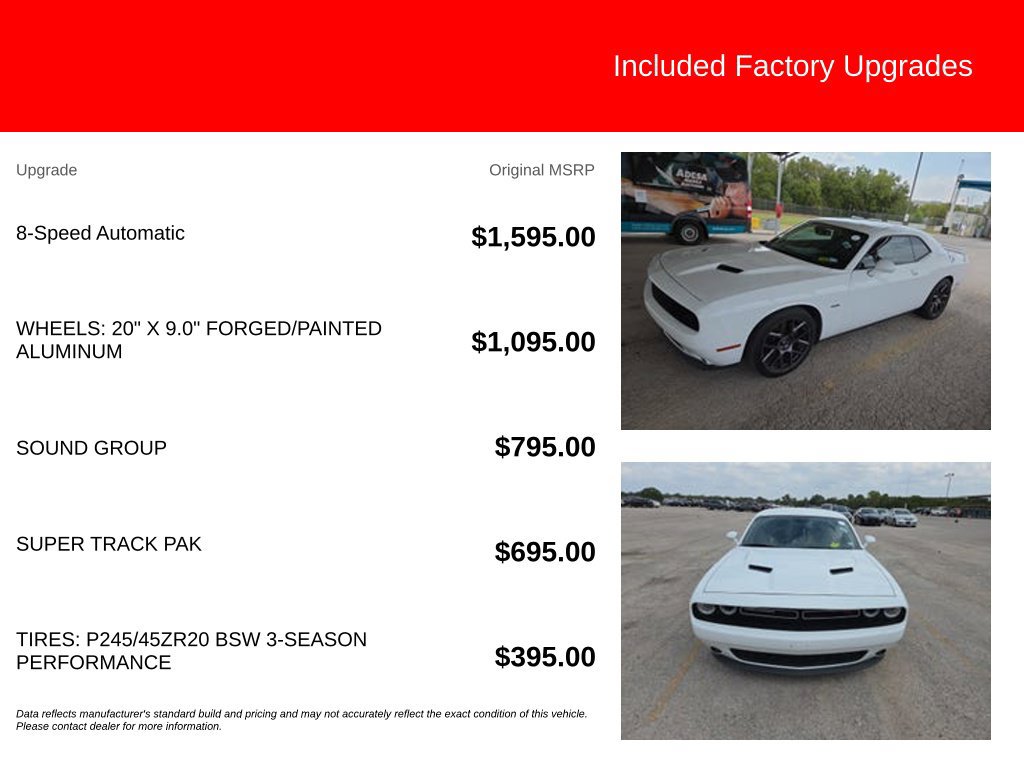 Used 2018 Dodge Challenger R/T w/ Sound Group RWD image 5