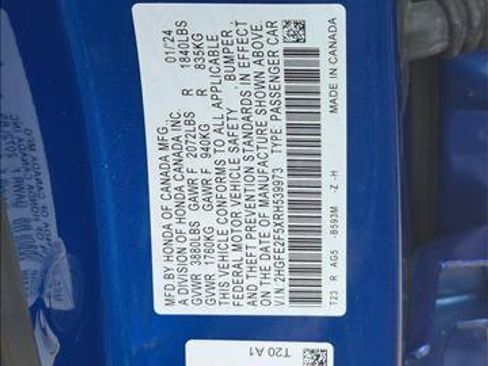 Used 2024 Honda Civic Sport image 23
