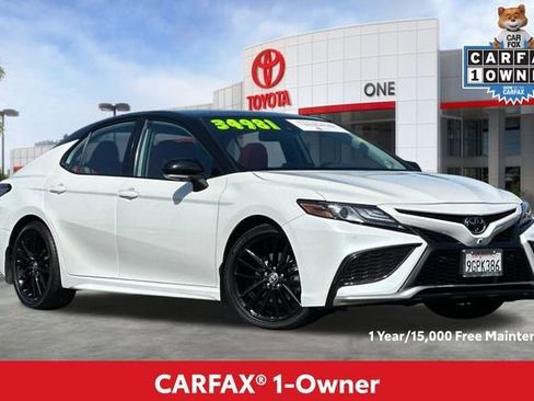 Used 2023 Toyota Camry XSE w/ Navigation Package FWD image 2