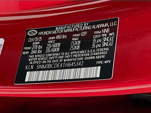 Certified 2026 Hyundai Tucson SEL AWD/4WD image 31