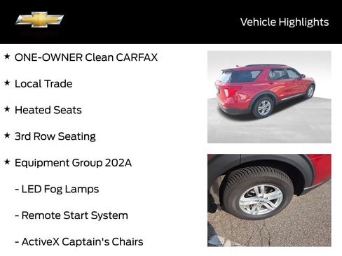 Used 2020 Ford Explorer XLT w/ Equipment Group 202A AWD/4WD image 18