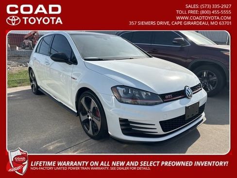 Used 2016 Volkswagen GTI Autobahn w/ Lighting Package (SEL) image 1