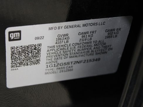 Used 2022 Chevrolet Malibu RS image 37