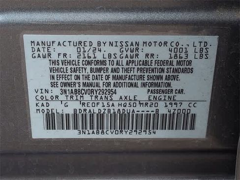 Used 2024 Nissan Sentra SV image 35