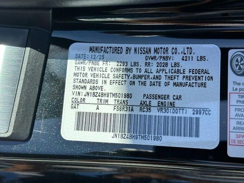 New 2026 Nissan Z Performance RWD image 16