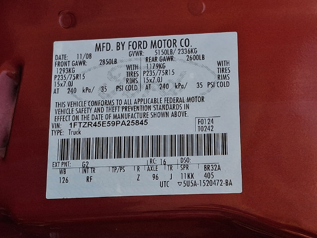 Used 2009 Ford Ranger 4x4 SuperCab image 27