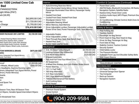 Used 2016 RAM 1500 Limited image 29