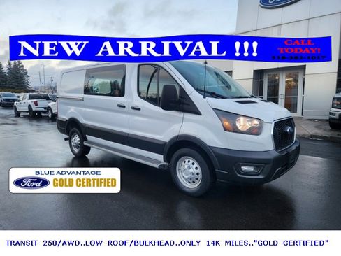 Used 2023 Ford Transit 250 Low Roof AWD w/ Exterior Upgrade Package image 1