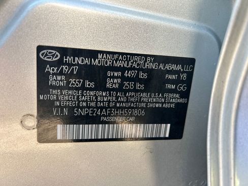 Used 2017 Hyundai Sonata SE image 27