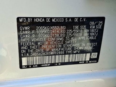 Certified 2025 Acura ADX AWD image 27