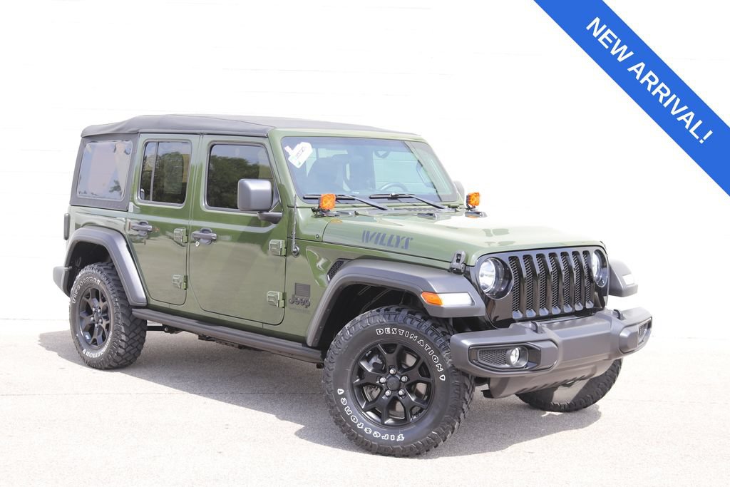 Used 2021 Jeep Wrangler Unlimited Sport AWD/4WD image 1