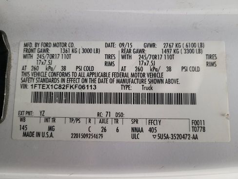 Used 2015 Ford F150 XLT w/ Equipment Group 301A Mid RWD image 33