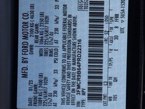 Used 2023 Ford Bronco Sport Big Bend w/ Convenience Package image 23