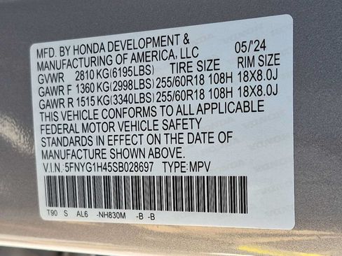 Certified 2025 Honda Pilot EX-L image 32