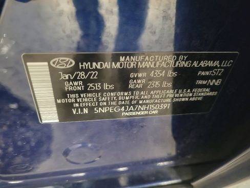 Used 2022 Hyundai Sonata SE FWD image 33