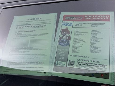 Certified 2024 Jeep Grand Cherokee Summit w/ High Altitude Package image 16