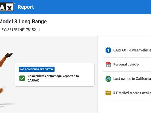 Used 2022 Tesla Model 3 Long Range image 2