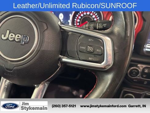 Used 2021 Jeep Wrangler Unlimited Rubicon w/ Uconnect 4C Nav & Sound Group AWD/4WD image 25
