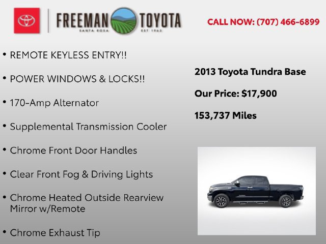 Used 2013 Toyota Tundra 2WD Double Cab w/ Upgrade Pkg image 10