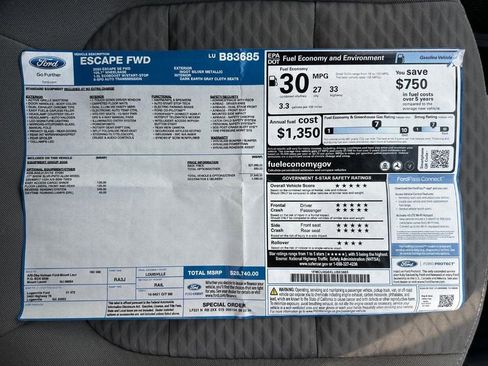 Used 2020 Ford Escape SE FWD image 36