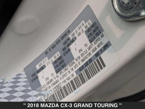 Used 2018 MAZDA CX-3 Grand Touring w/ Premium Package AWD/4WD image 32