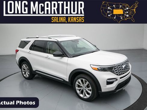 Certified 2023 Ford Explorer Platinum w/ Technology Package image 1