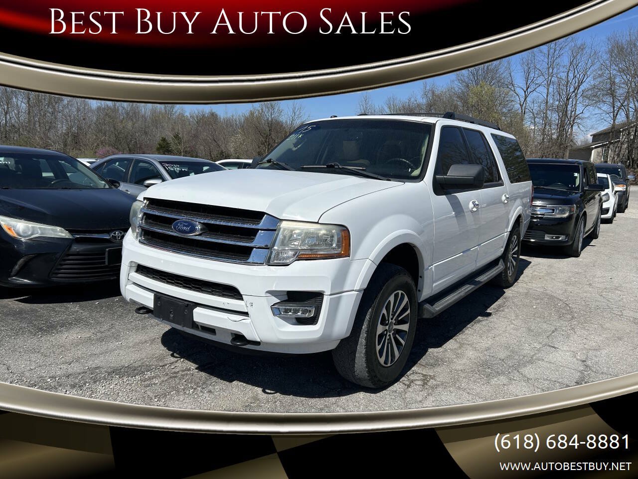 Used 2015 Ford Expedition EL XLT w/ Equipment Group 201A AWD/4WD image 1