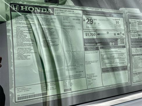 New 2026 Honda CR-V LX image 30