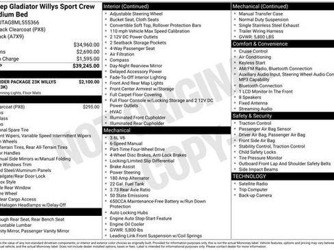 Used 2021 Jeep Gladiator Sport image 10