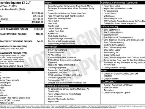 Used 2020 Chevrolet Equinox LT image 29