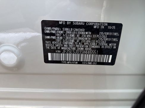 New 2025 Subaru Forester Sport image 29