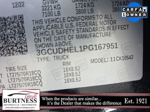 Used 2023 Chevrolet Silverado 1500 ZR2 w/ Technology Package image 29