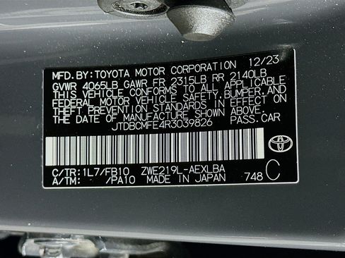 Used 2024 Toyota Corolla LE image 12