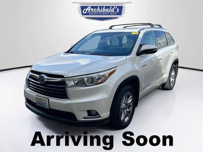 Used 2016 Toyota Highlander Limited Platinum