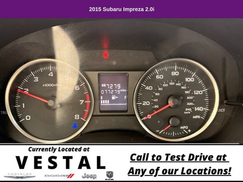 Used 2015 Subaru Impreza 2.0i AWD/4WD image 15