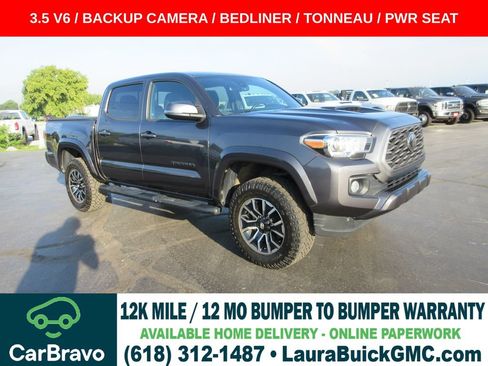 Used 2020 Toyota Tacoma TRD Sport AWD/4WD image 1
