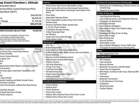Used 2023 Jeep Grand Cherokee L Laredo AWD/4WD image 17