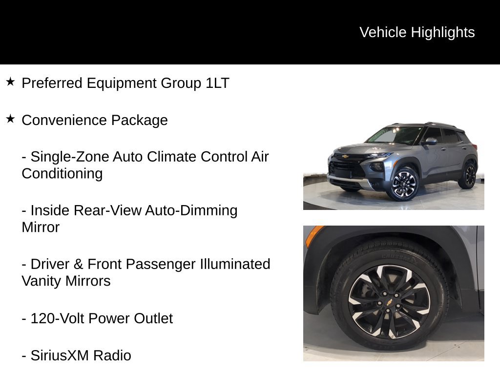 Used 2021 Chevrolet TrailBlazer LT w/ Convenience Package AWD/4WD image 7