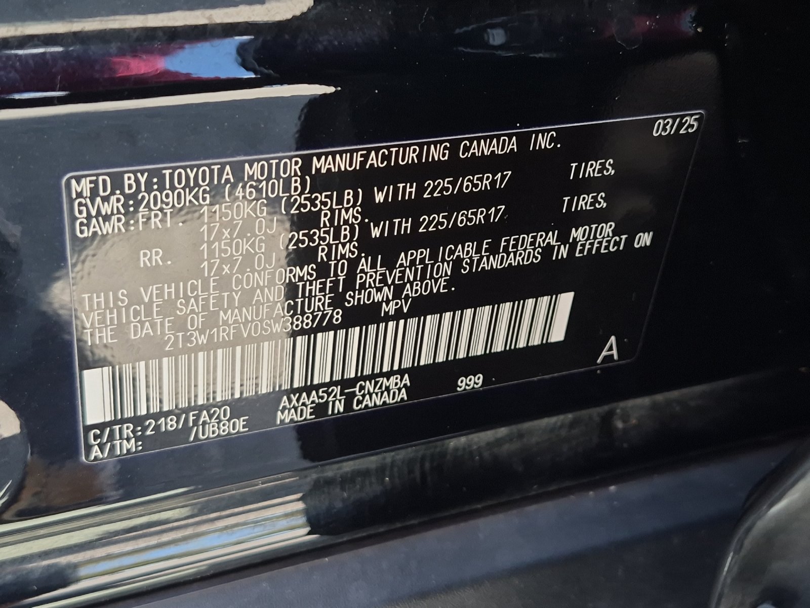 Certified 2025 Toyota RAV4 XLE FWD image 26