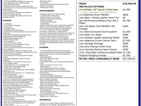 Used 2021 Porsche Taycan image 54