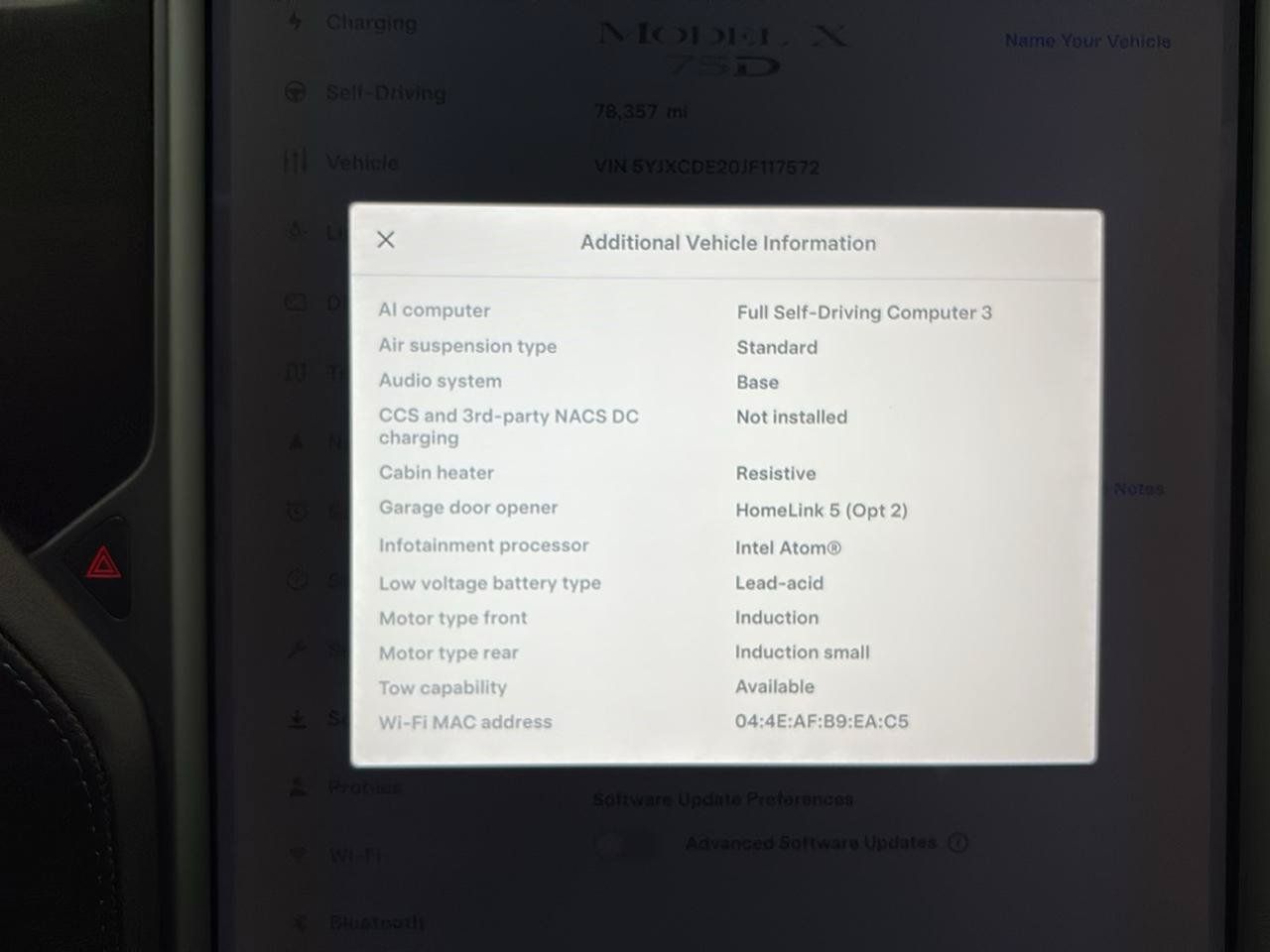 Used 2018 Tesla Model X 75D AWD/4WD image 26