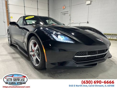 Used 2014 Chevrolet Corvette Stingray Coupe w/ 3LT Preferred Equipment Group RWD image 1