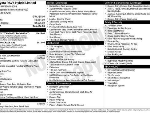 Used 2025 Toyota RAV4 Limited w/ Advanced Technology Package AWD/4WD image 31