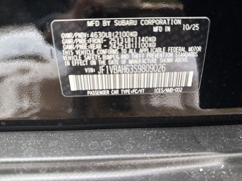 New 2025 Subaru WRX Premium image 28