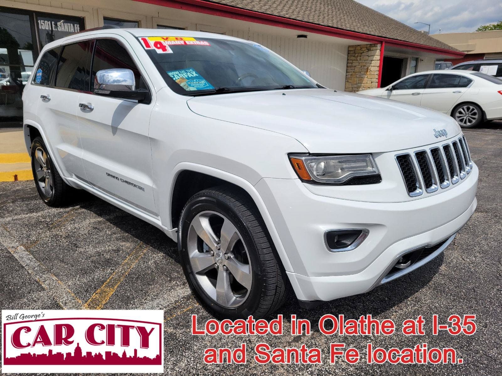 Used 2014 Jeep Grand Cherokee Overland AWD/4WD image 1